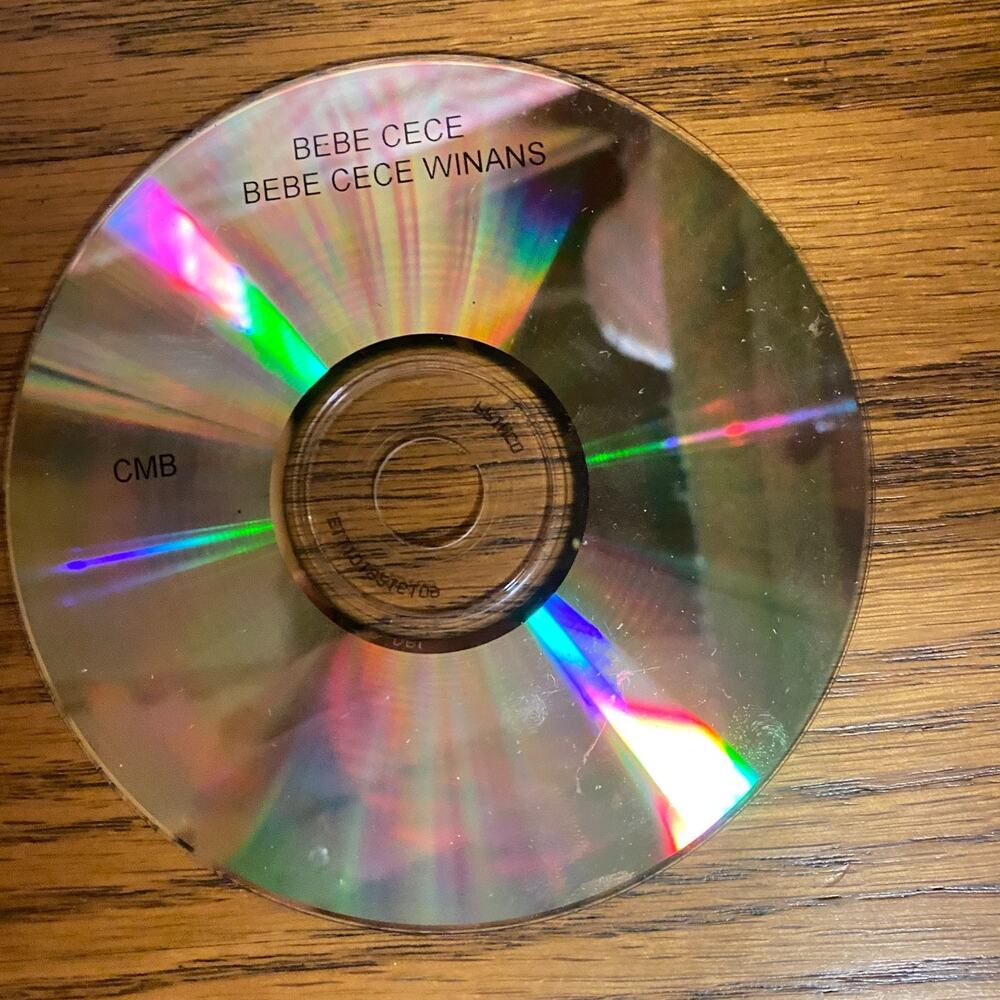BeBe & CeCe Winans Self Titled CD 1987 Sparrow Records SPD 1132 BMG *no case*